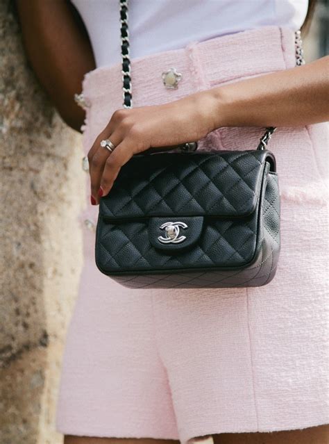 chanel square mini grey|Chanel mini square price.